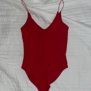 NWOT spaghetti strap bodysuit